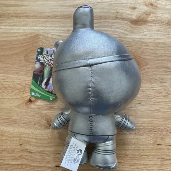 Wizard Of Oz TIN MAN 8" Plush SILVER 2025 Warner Bros. Jazwares NWT - Picture 2 of 5
